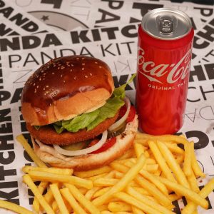 Klasik Chicken Burger Menü